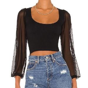 Free People Lost In Love Seamless Top